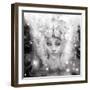 Snowmaid 3 Adault Coloring-RUNA-Framed Giclee Print