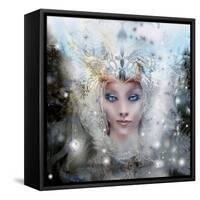 Snowmaid 3-RUNA-Framed Stretched Canvas