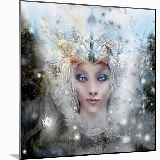 Snowmaid 3-RUNA-Mounted Giclee Print
