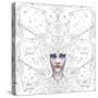 Snowmaid 6 Coloring-RUNA-Stretched Canvas