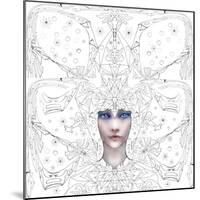 Snowmaid 6 Coloring-RUNA-Mounted Giclee Print