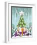 Snowman 2 Treehat-Margaret Wilson-Framed Giclee Print