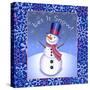 Snowman 2-Kimura Designs-Stretched Canvas