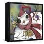 Snowman and Elves-Kory Fluckiger-Framed Stretched Canvas