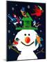 Snowman and Friends - Jack and Jill, January 1980-Allan Eitzen-Mounted Premium Giclee Print