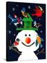 Snowman and Friends - Jack and Jill, January 1980-Allan Eitzen-Stretched Canvas