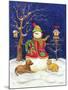 Snowman and Friends-Todd Williams-Mounted Art Print