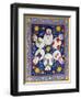 Snowman and Stars-Linda Benton-Framed Premium Giclee Print