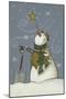 Snowman at Rest-Margaret Wilson-Mounted Giclee Print