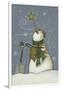 Snowman at Rest-Margaret Wilson-Framed Giclee Print