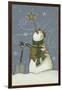 Snowman at Rest-Margaret Wilson-Framed Giclee Print