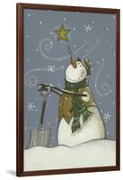 Snowman at Rest-Margaret Wilson-Framed Giclee Print