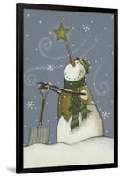 Snowman at Rest-Margaret Wilson-Framed Giclee Print