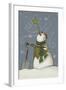 Snowman at Rest-Margaret Wilson-Framed Giclee Print