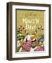 Snowman candy-tennae-Margaret Wilson-Framed Giclee Print