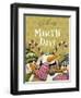 Snowman candy-tennae-Margaret Wilson-Framed Giclee Print