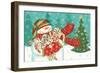 Snowman Candyland I-Veronique Charron-Framed Art Print