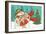 Snowman Candyland I-Veronique Charron-Framed Art Print