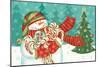 Snowman Candyland I-Veronique Charron-Mounted Art Print