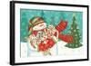 Snowman Candyland I-Veronique Charron-Framed Art Print