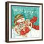 Snowman Candyland II-Veronique Charron-Framed Art Print