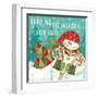 Snowman Candyland III-Veronique Charron-Framed Art Print