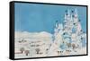 Snowman Castle, 1997-Christian Kaempf-Framed Stretched Canvas