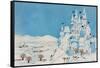 Snowman Castle, 1997-Christian Kaempf-Framed Stretched Canvas