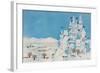 Snowman Castle, 1997-Christian Kaempf-Framed Giclee Print