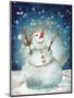 Snowman Cheers I-Elizabeth Medley-Mounted Art Print