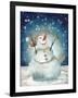 Snowman Cheers I-Elizabeth Medley-Framed Art Print