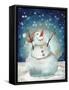 Snowman Cheers I-Elizabeth Medley-Framed Stretched Canvas