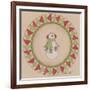 Snowman Circle-Debbie McMaster-Framed Giclee Print