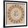 Snowman Circle-Debbie McMaster-Framed Giclee Print