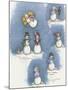 Snowman Collage-Debbie McMaster-Mounted Giclee Print
