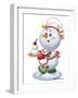 Snowman Cook-Olga And Alexey Drozdov-Framed Photographic Print