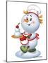 Snowman Cook-Olga And Alexey Drozdov-Mounted Photographic Print