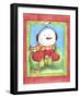 Snowman Give Heart-Melinda Hipsher-Framed Giclee Print