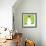 Snowman Green-null-Framed Giclee Print displayed on a wall