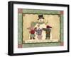 Snowman Hugs-Debbie McMaster-Framed Giclee Print