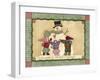 Snowman Hugs-Debbie McMaster-Framed Giclee Print