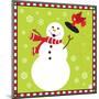 Snowman I-Donna Slade-Mounted Art Print