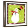 Snowman I-Donna Slade-Framed Art Print