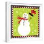 Snowman I-Donna Slade-Framed Art Print