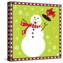 Snowman I-Donna Slade-Stretched Canvas