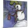 Snowman I-Kory Fluckiger-Mounted Giclee Print