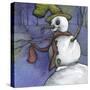 Snowman I-Kory Fluckiger-Stretched Canvas