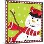 Snowman II-Donna Slade-Mounted Art Print