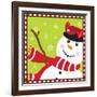 Snowman II-Donna Slade-Framed Art Print