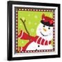 Snowman II-Donna Slade-Framed Art Print